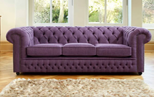 sofá chesterfield 3 lugares em veludo suede na promoção sofá chesterfield 3 lugares em veludo suede